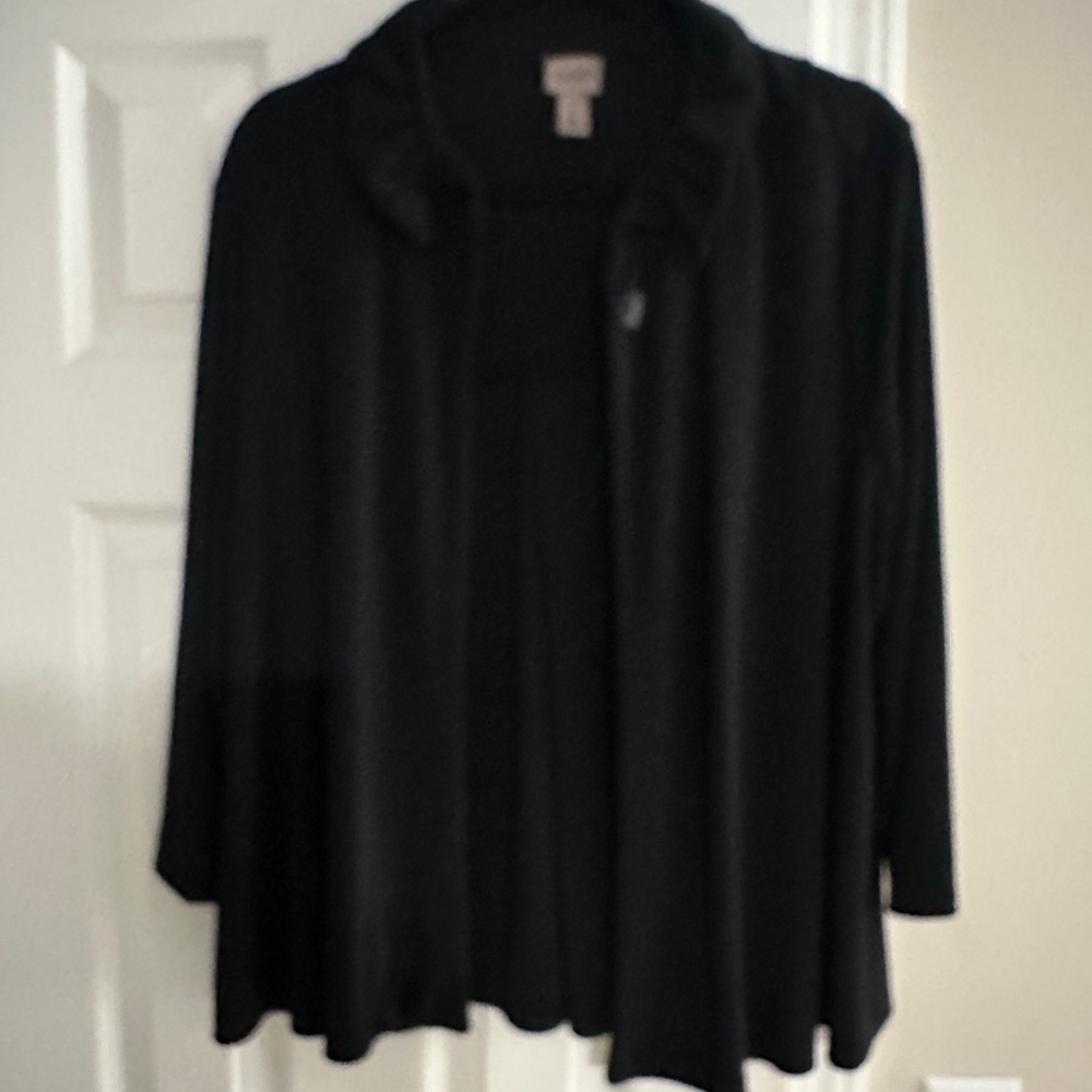 Black Women's loose jacket